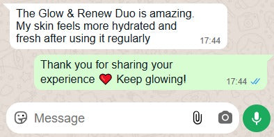 Customer testimonial