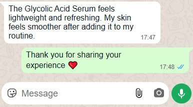 Customer testimonial
